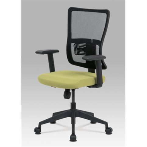 Kancelářská židle KA-M02 GRN (houpací mech., kříž plast) - Rafni