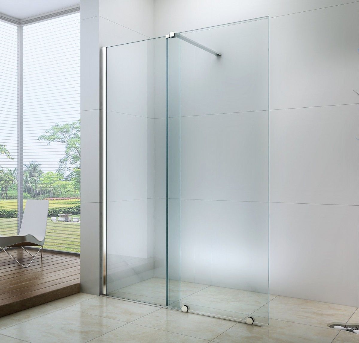 Sprchové dveře MEXEN SILVANO 120 cm transparentní - Houseland.cz