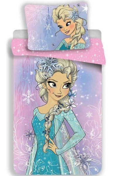Jerry Fabrics povlečení bavlna Frozen Elsa 140x200+70x90 cm   - POVLECENI-OBCHOD.CZ
