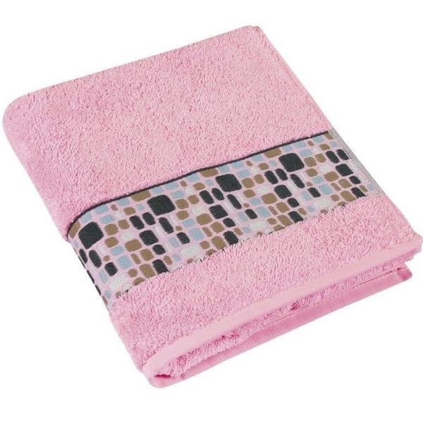 Bellatex froté ručník kameny růžový 50x100 cm - POVLECENI-OBCHOD.CZ