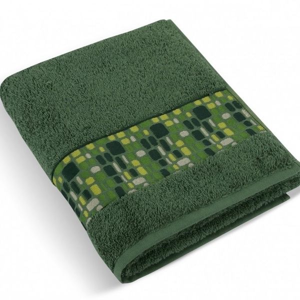 Bellatex froté ručník kameny zelený 50x100 cm  - POVLECENI-OBCHOD.CZ