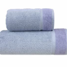 Greno ručník bambus Soft šedo fialový 50x90 cm 