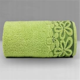 Greno ručník froté Bella 50x90 cm pistáciově zelený