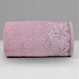 Greno ručník froté Bella světle růžový 50x90 cm 