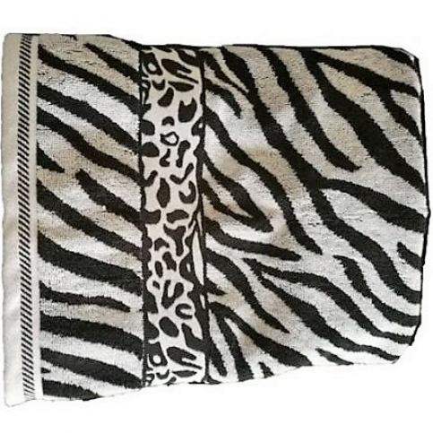 Jahu ručník froté Zebra bílý 50x100 cm  - POVLECENI-OBCHOD.CZ