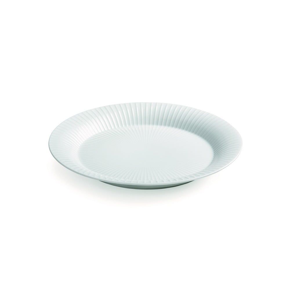 Bílý porcelánový talíř Kähler Design Hammershoi, ⌀ 22 cm - Bonami.cz