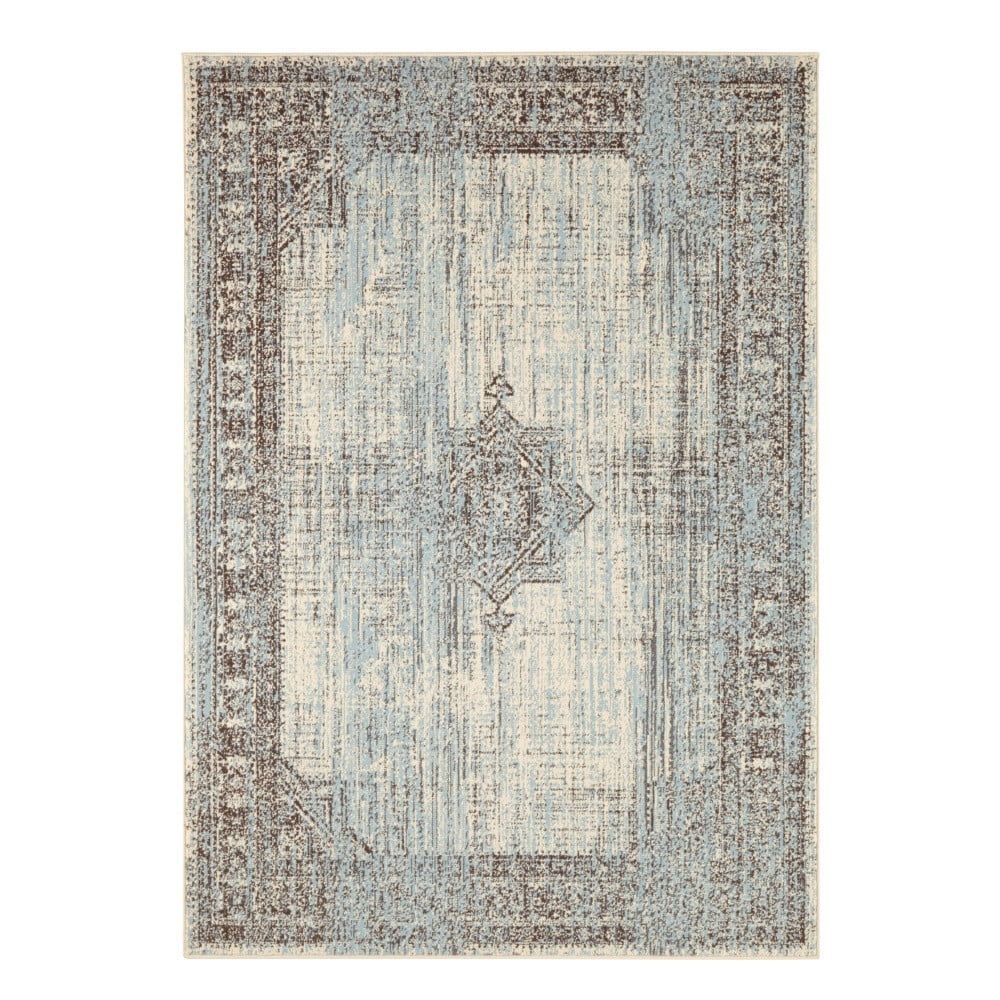 Modro-krémový koberec Hanse Home Celebration Patteo, 80 x 150 cm - Bonami.cz
