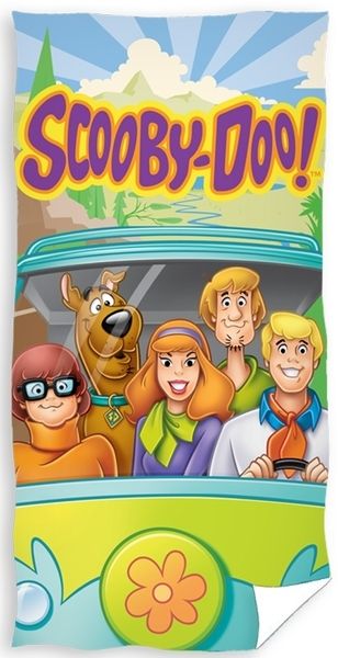 Carbotex osuška Scooby Doo Na cestách 70x140 cm  - POVLECENI-OBCHOD.CZ