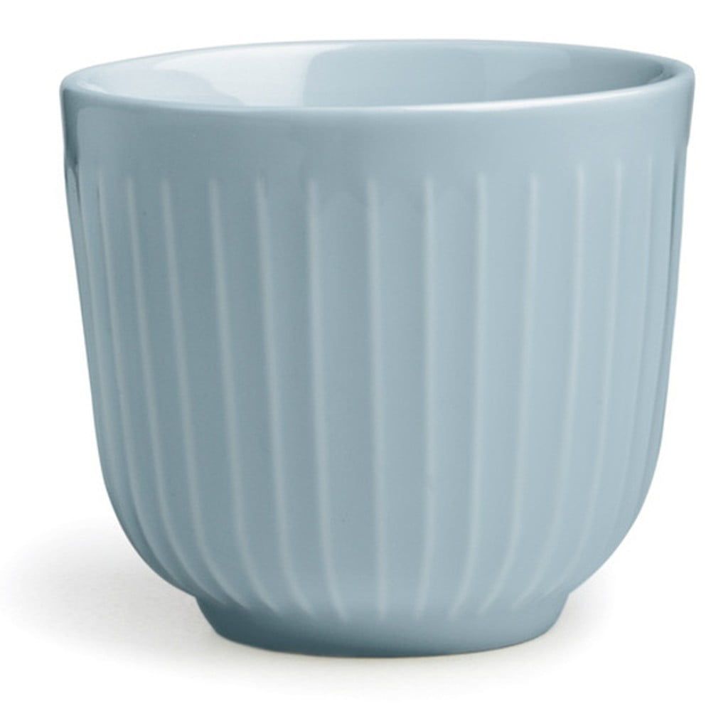 Světle modrý porcelánový hrnek Kähler Design Hammershoi, 200 ml - Bonami.cz