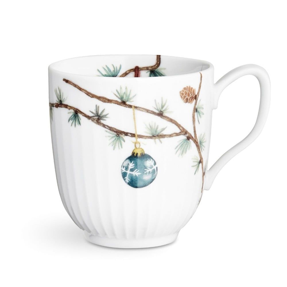 Porcelánový vánoční hrnek Kähler Design Hammershoi Christmas Mug, 330 ml - Bonami.cz