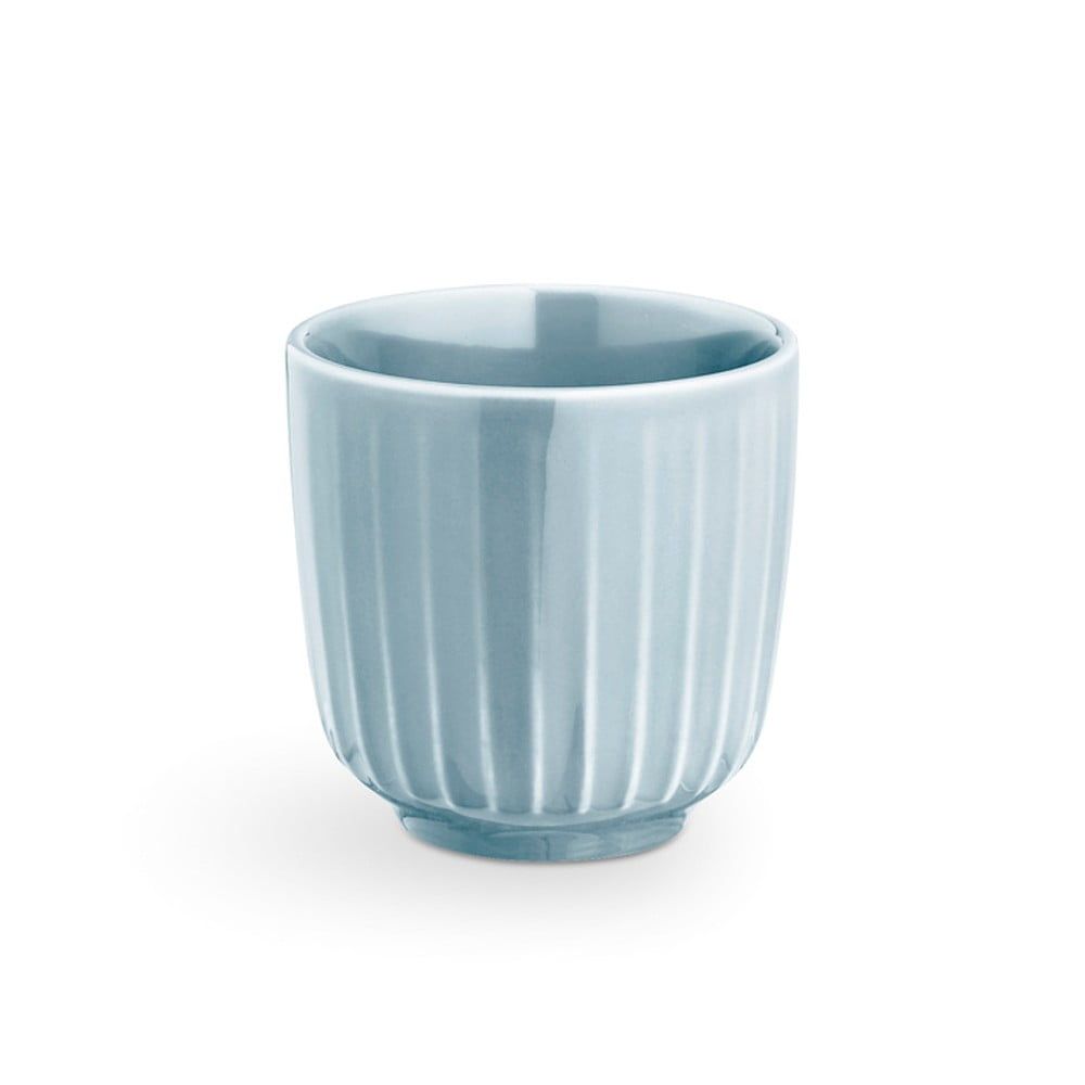 Světle modrý porcelánový hrnek na espresso Kähler Design Hammershoi, 1 dl - Bonami.cz