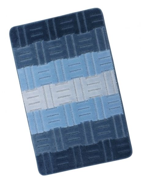 Bellatex koupelnová předložka ELLI Tarma modrá 60x100 cm  - POVLECENI-OBCHOD.CZ