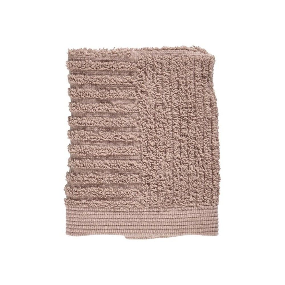 Béžový ručník ze 100% bavlny na obličej Zone Classic, 30 x 30 cm - Bonami.cz