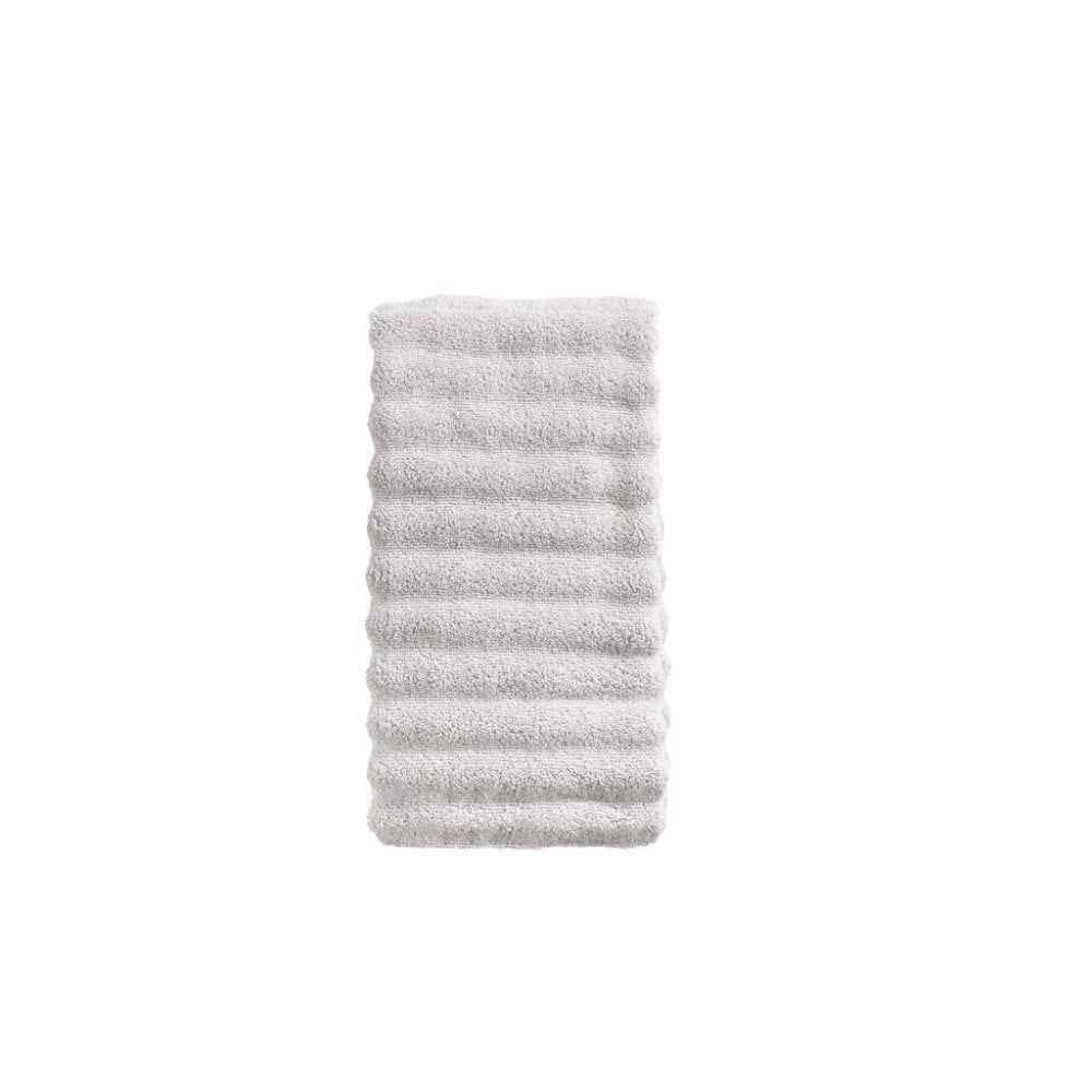 Světle šedý bavlněný ručník Zone Prime, 50 x 100 cm - Bonami.cz
