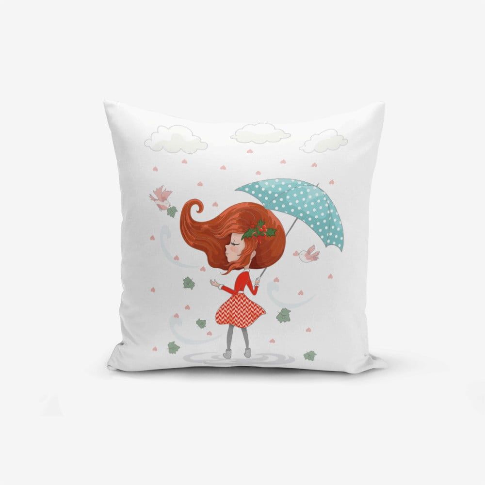 Povlak na polštář Minimalist Cushion Covers Girl With Umbrella, 45 x 45 cm - Bonami.cz