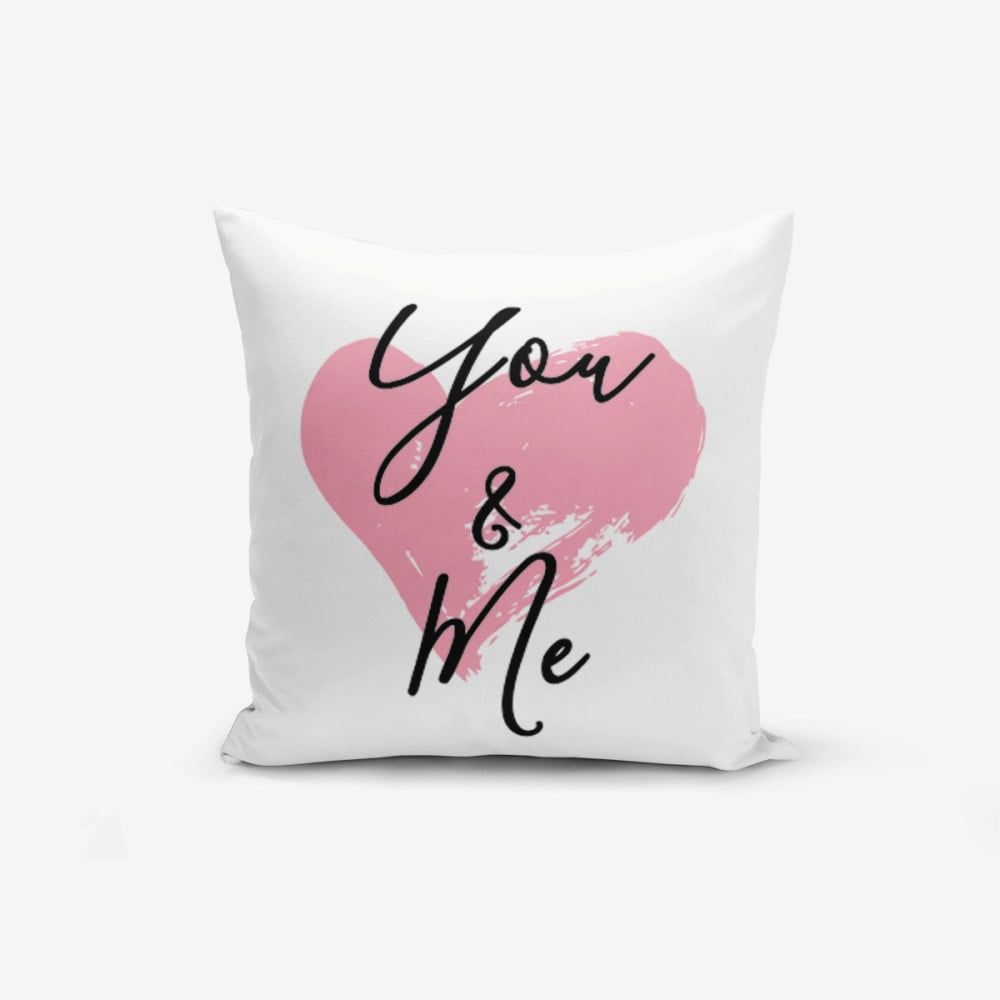 Povlak na polštář Minimalist Cushion Covers You & Me Heart, 45 x 45 cm - Bonami.cz