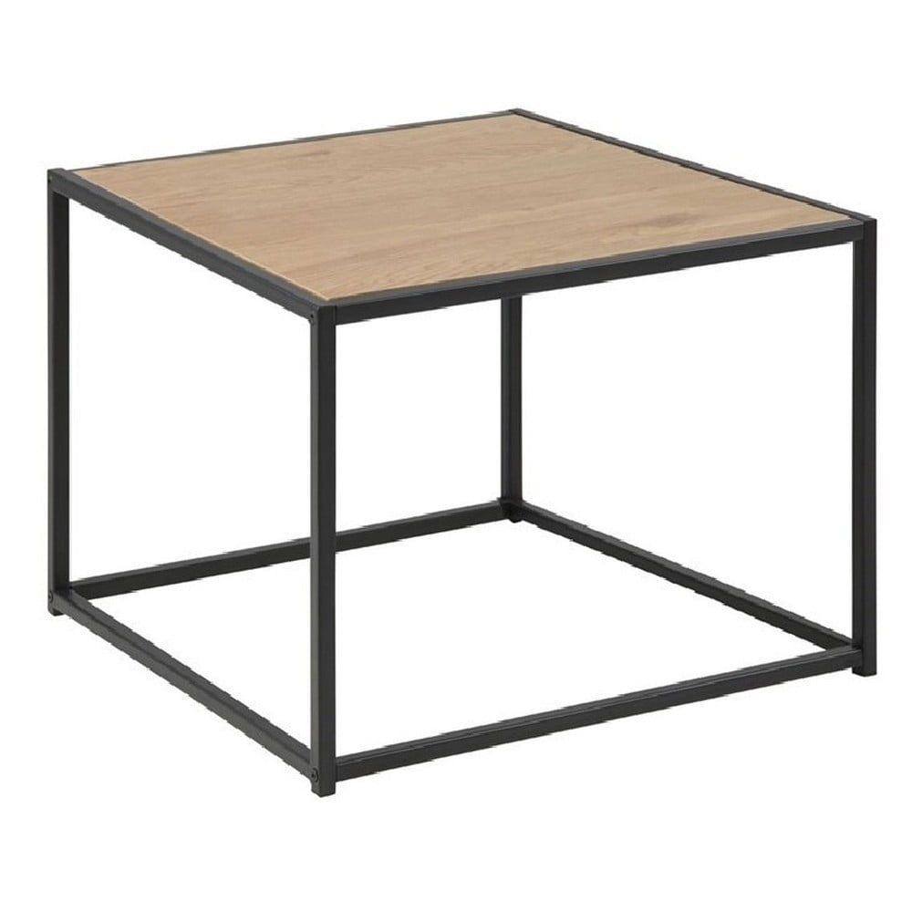 Černý konferenční stolek 60x60 cm Seaford - Actona - Bonami.cz