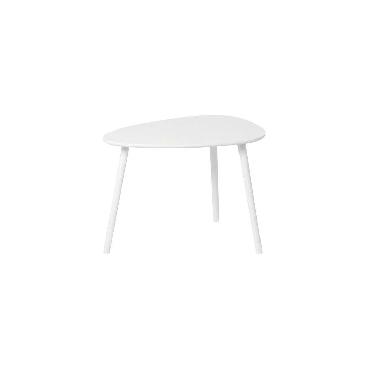 Příruční stolek, bílá, DANZ 0000235350 Tempo Kondela - DEKORHOME.CZ