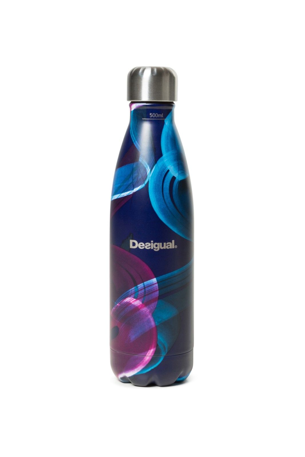 Desigual fialová sportovní lahev na pití Water Bottle Arty - Different.cz