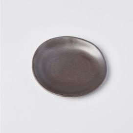 MADE IN JAPAN Mělký talíř Modern 17 cm metalický