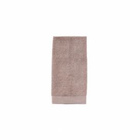 Béžový bavlněný ručník Zone Classic Nude, 50 x 100 cm