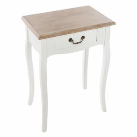 Atmosphera Dřevěný noční stolek, noční stolek s klasickým designem