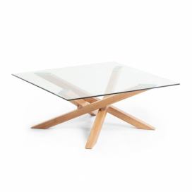 Bonami.cz: Konferenční stolek Kave Home Mikado, 90 x 90 cm