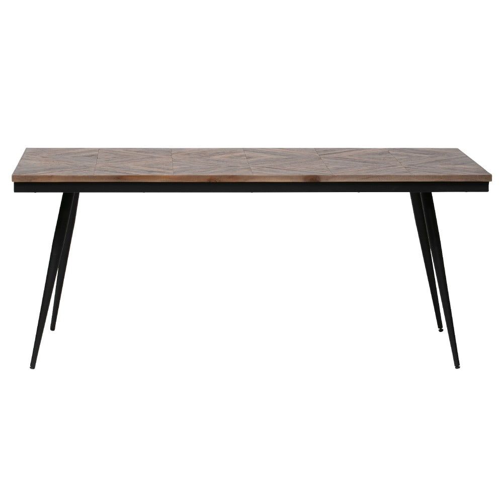 Jídelní stůl z teakového dřeva BePureHome Rhombic, 180 x 90 cm - Designovynabytek.cz