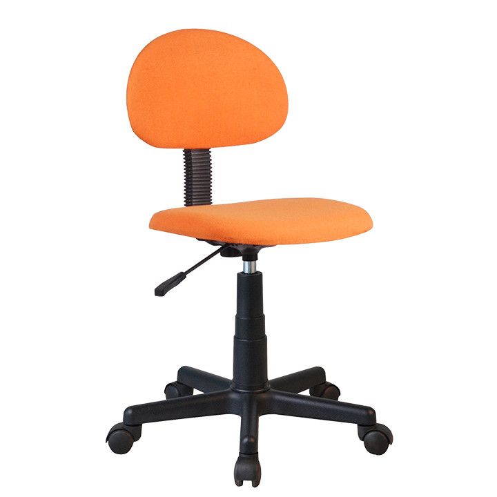 Tempo Kondela Dětská kancelářská židle SALIM - černá / oranžová - ATAN Nábytek