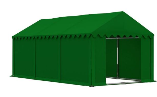 Skladový stan 4x6m zelená PREMIUM - DEKORHOME.CZ