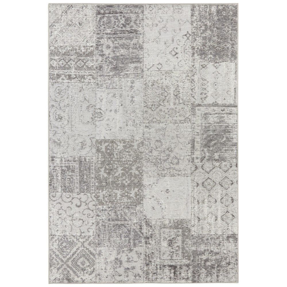 Šedo-krémový koberec Elle Decoration Pleasure Denain, 80 x 150 cm - Bonami.cz