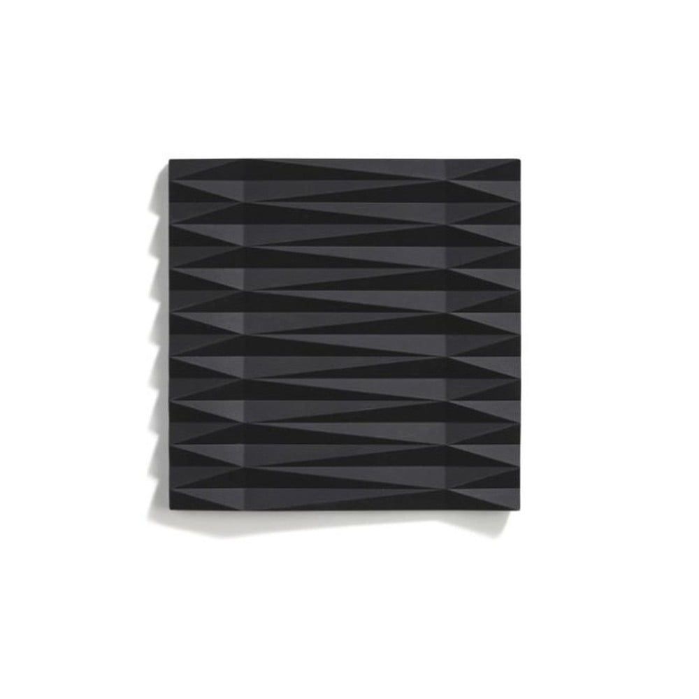 Černá silikonová podložka pod hrnec Zone Origami Yato, 16 x 16 cm - Bonami.cz