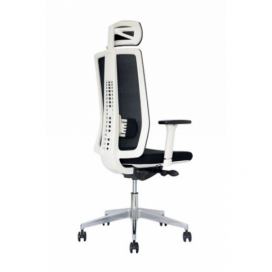Ergonomická kancelářská židle bílý plast - SG 