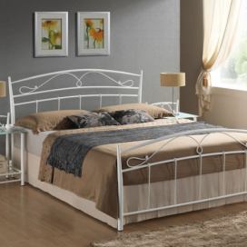 Klasická postel Siena 140x200 Bílý