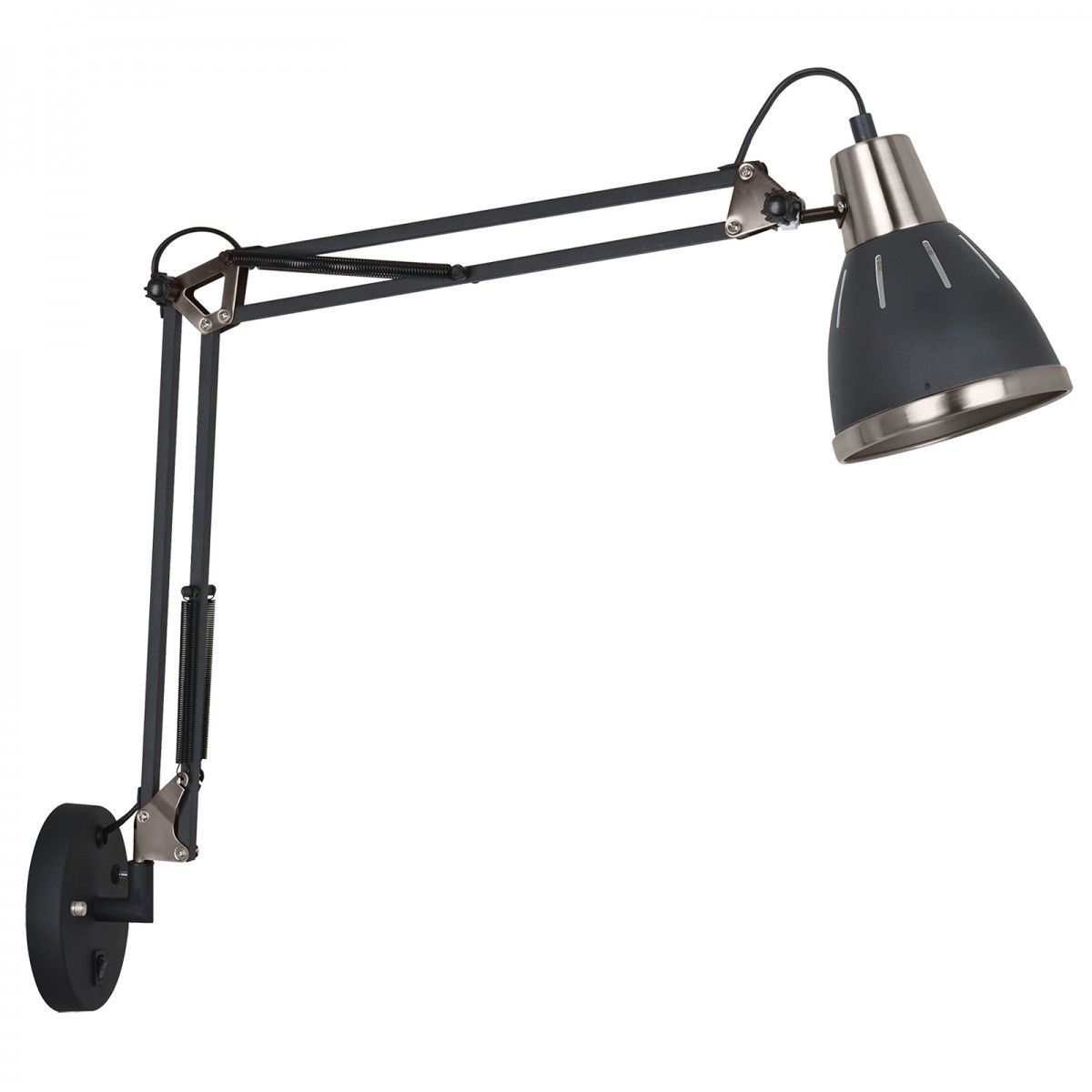 Italux MB-HN5069 BL+S.NICK nástěnná lampa Vera 1x40W|E27 - Dekolamp s.r.o.