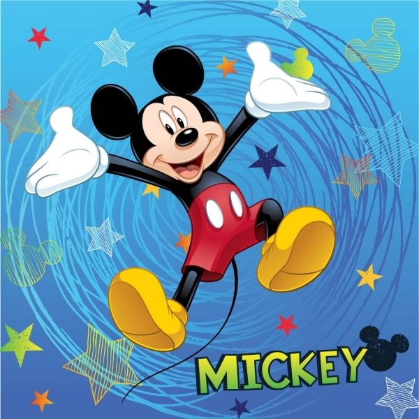 Jerry Fabrics polštářek Mickey 2016 40x40 cm - POVLECENI-OBCHOD.CZ