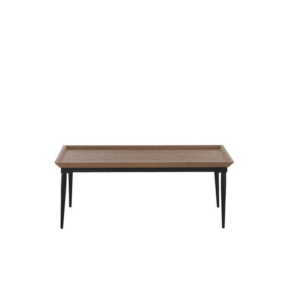 Konferenční stolek v dekoru tmavého dřeva Monobeli Tristan, 60 x 110 cm - Bonami.cz