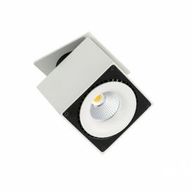 SL7562 / 28W 4000K WH + BL ITALUX Sevilla Square Recessed 4000K moderní povrchové bodové svítidlo 28W = 2350lm LED neutrální bílé světlo (4000K) IP20