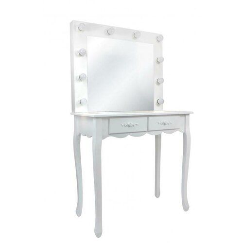 Toaletní kosmetický stolek Vintage 80x40x140cm se zrcadlem - 4home.cz