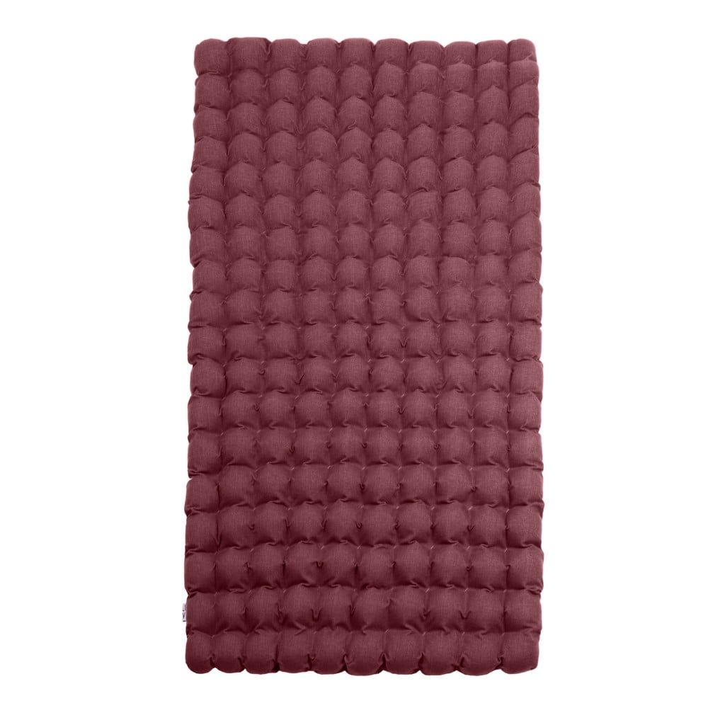 Červeno-fialová relaxační masážní matrace Linda Vrňáková Bubbles, 110 x 200 cm - Bonami.cz