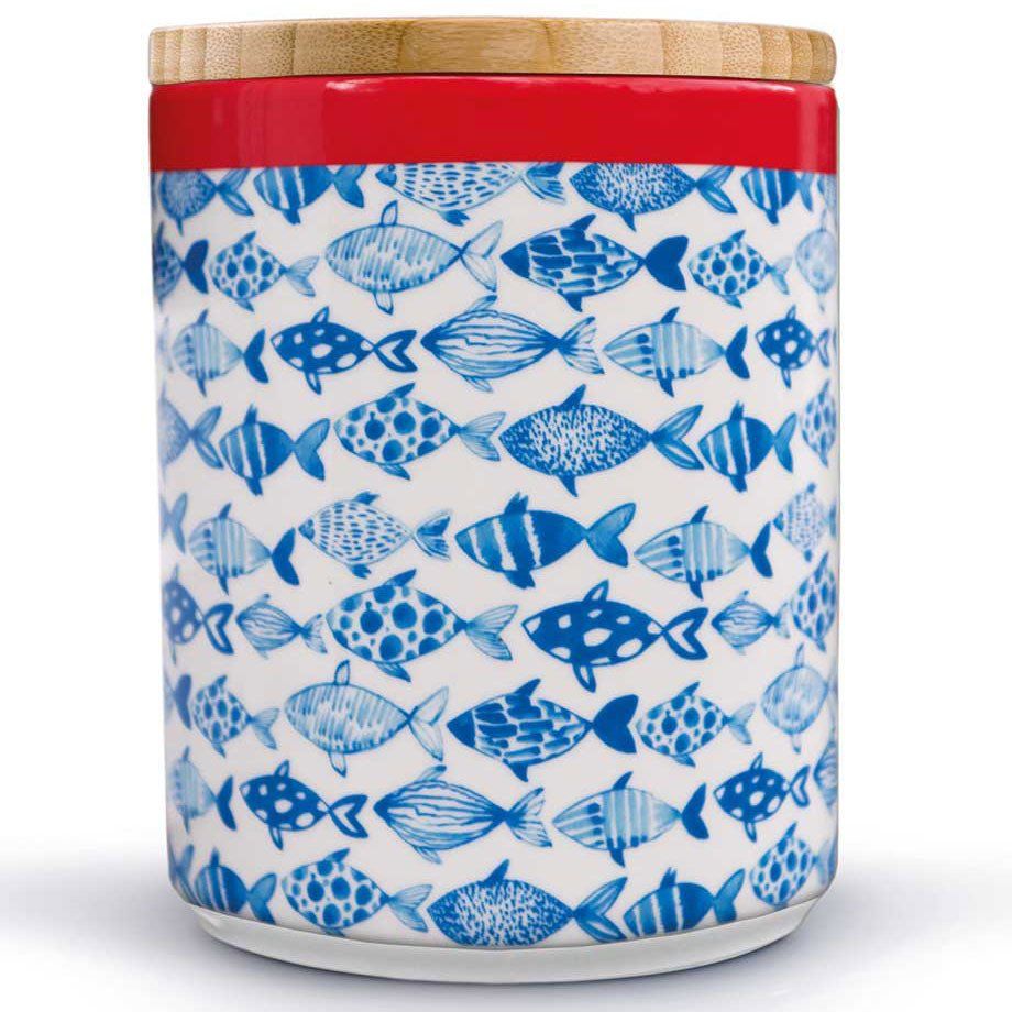 Remember Kuchyňská nádoba s víkem, barevná porcelánová krabička pro skladování - EMAKO.CZ s.r.o.