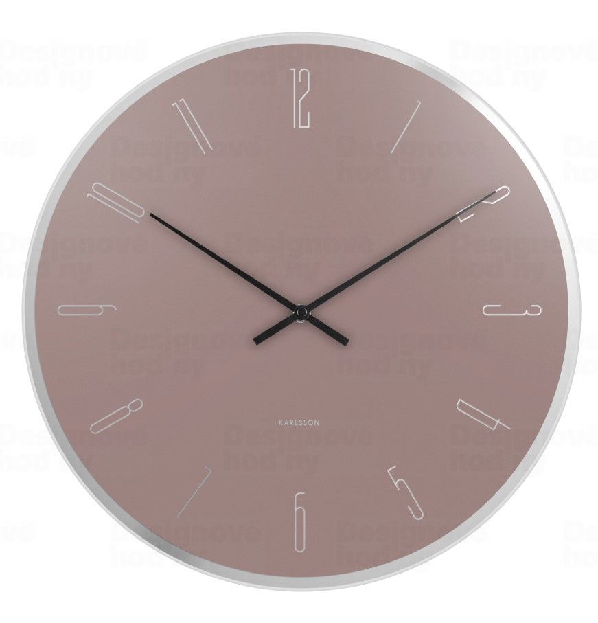 Designové nástěnné hodiny 5800PI Karlsson 40cm - FORLIVING