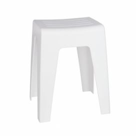 Toaletní stolička s tvarovanými sedadly, plastová koupelová stolička - WENKO