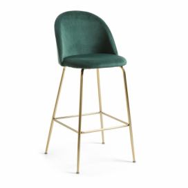 Zelená barová židle La Forma Mystere