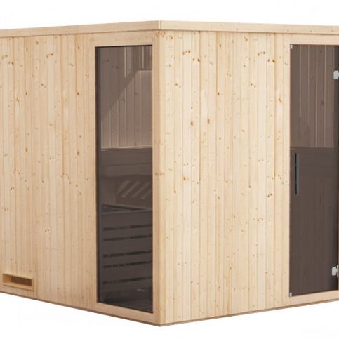 Rohová finská sauna GH43852 smrk skandinávský - DEKORHOME.CZ
