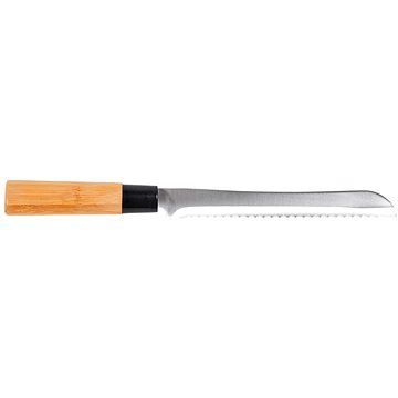 Nůž na chléb z nerezové oceli s bambusovou rukojetí, univerzální nůž, kuchyňské nože, profesionální kuchyňské nože, Kesper - alza.cz