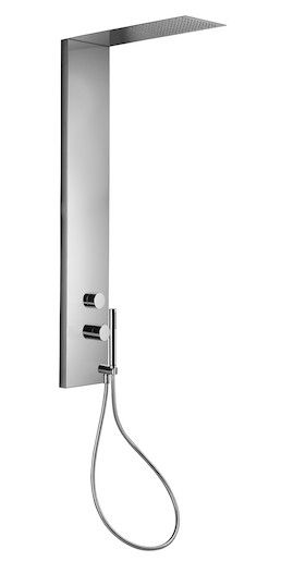 Sprchový panel Paffoni s termostatickou baterií chrom ZCOL673 - Siko - koupelny - kuchyně