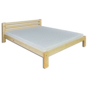 LK105-120 dřevěná postel masiv dvoulůžko 120x200 cm Drewmax (Kvalitní nábytek z borovicového masivu) - Favi.cz