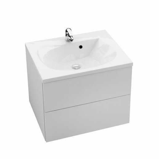 Koupelnová skříňka pod umyvadlo Ravak Rosa 76x49 cm bílá X000001293 - Siko - koupelny - kuchyně