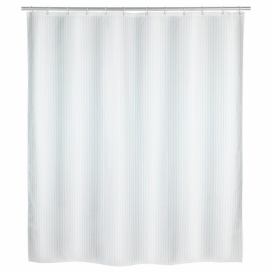 Bílý sprchový závěs Wenko Palais, 180 x 200 cm